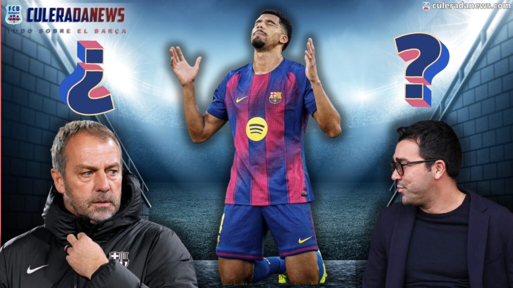 Esta mañana ha saltado la noticia. Los agentes de Ronald Araujo se han reunido con Deco para hablar de su situación en el equipo.