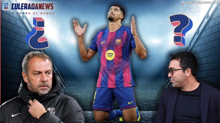 Esta mañana ha saltado la noticia. Los agentes de Ronald Araujo se han reunido con Deco para hablar de su situación en el equipo.