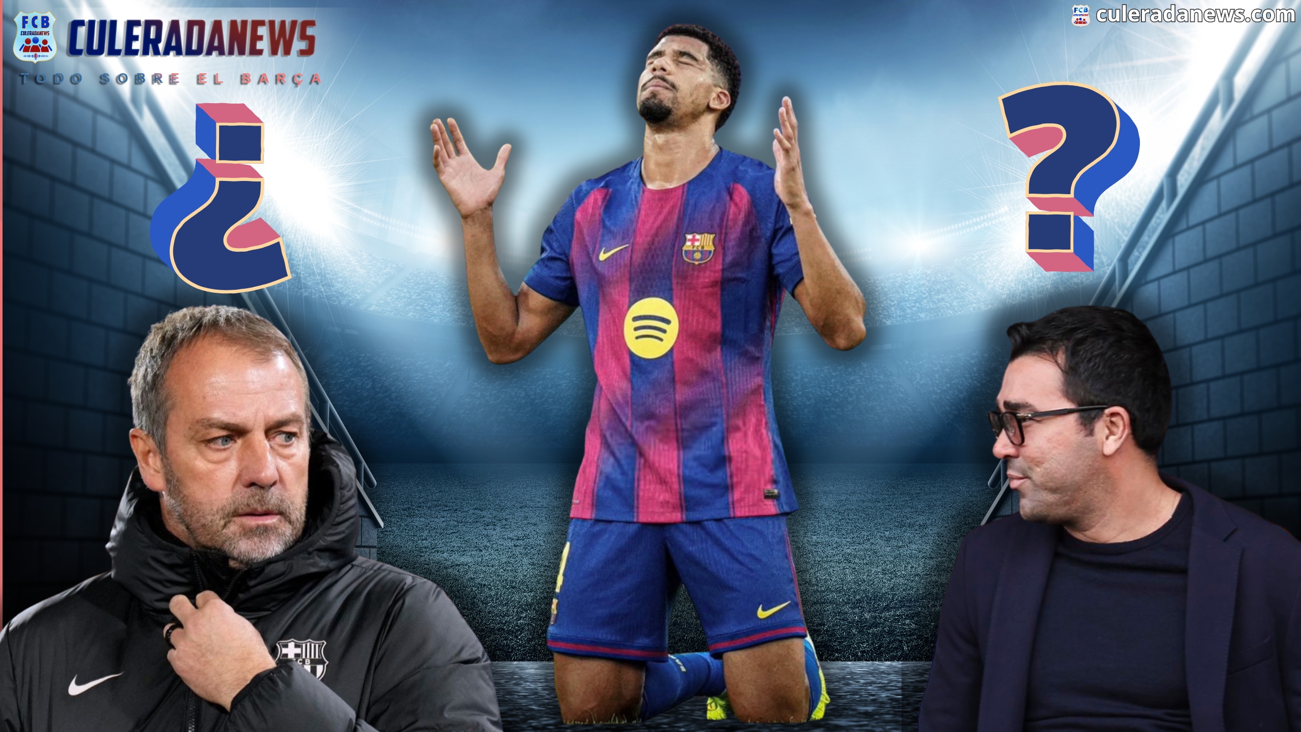 Esta mañana ha saltado la noticia. Los agentes de Ronald Araujo se han reunido con Deco para hablar de su situación en el equipo.