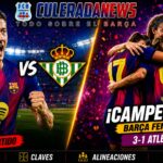 Toda la información sobre la victoria del Barça femenino de ayer y la previa del partido contra el Betis