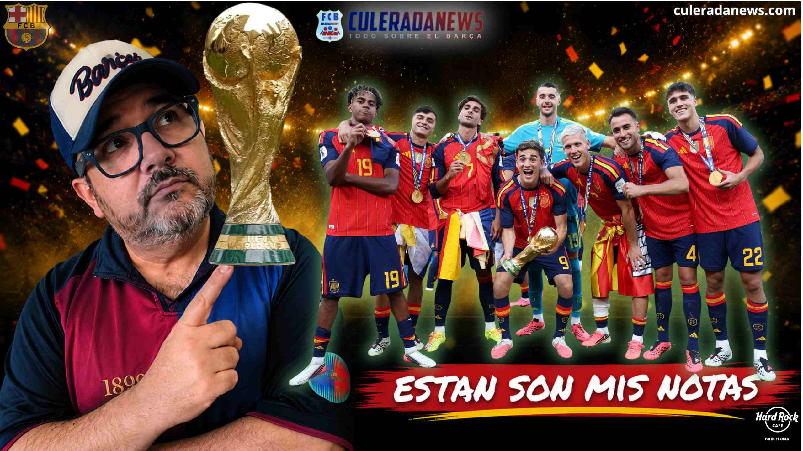 Mis notas del Mundial y sus campeones)
