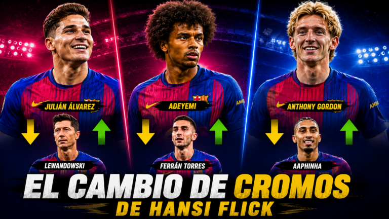 cambio de cromos de hansi flick
