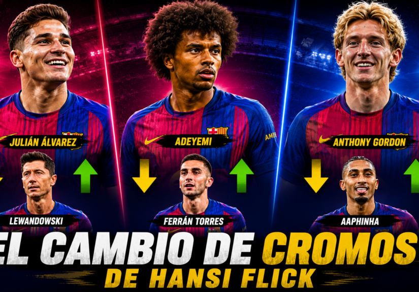 cambio de cromos de hansi flick
